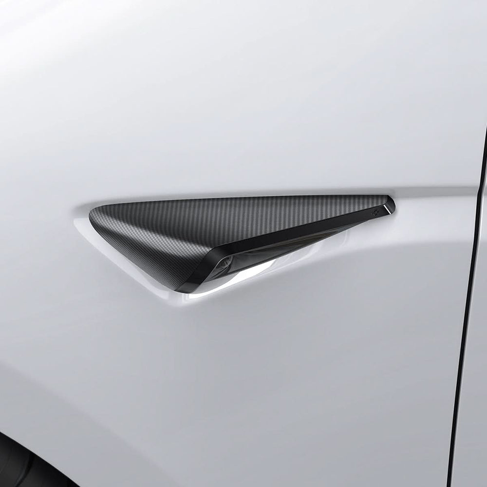 Spigen sidespeilbeskyttelse for Tesla Y Juniper / 3 Highland, sett med 2 stk ACP07124