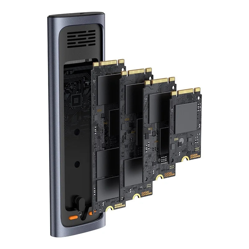 Rack Baseus FlyJoy Series for SSD SATA M.2 NVMe, Grå B00760600811-02