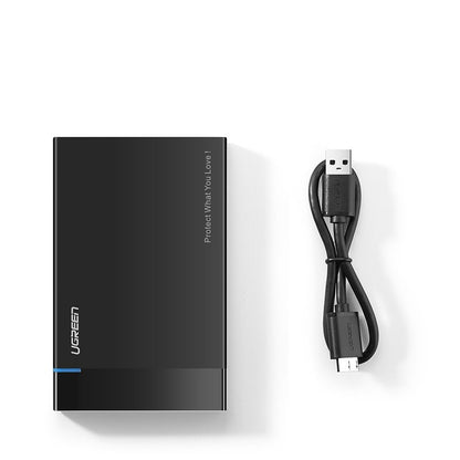 UGREEN US221 Rack for HDD / SSD SATA 2,5 tommer, USB 3.2, svart