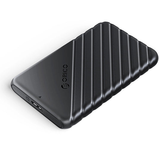 Orico 25PW1-U3-kabinett for HDD / SSD SATA 2,5 tommer, microUSB 3.0, svart