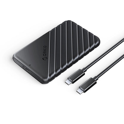 Orico 25PW1C-C3 rack for HDD / SSD SATA 2.5inch, USB-C, svart