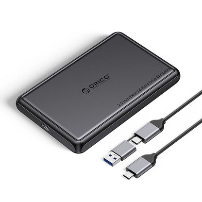 Orico DDL25-C3-kabinett for HDD / SSD SATA 2,5 tommer, USB-C, svart