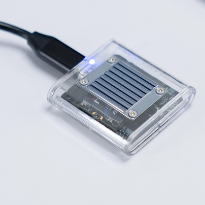 Orico TC20-M2-10G kabinett for SSD M.2 NVMe 2230, Transparent