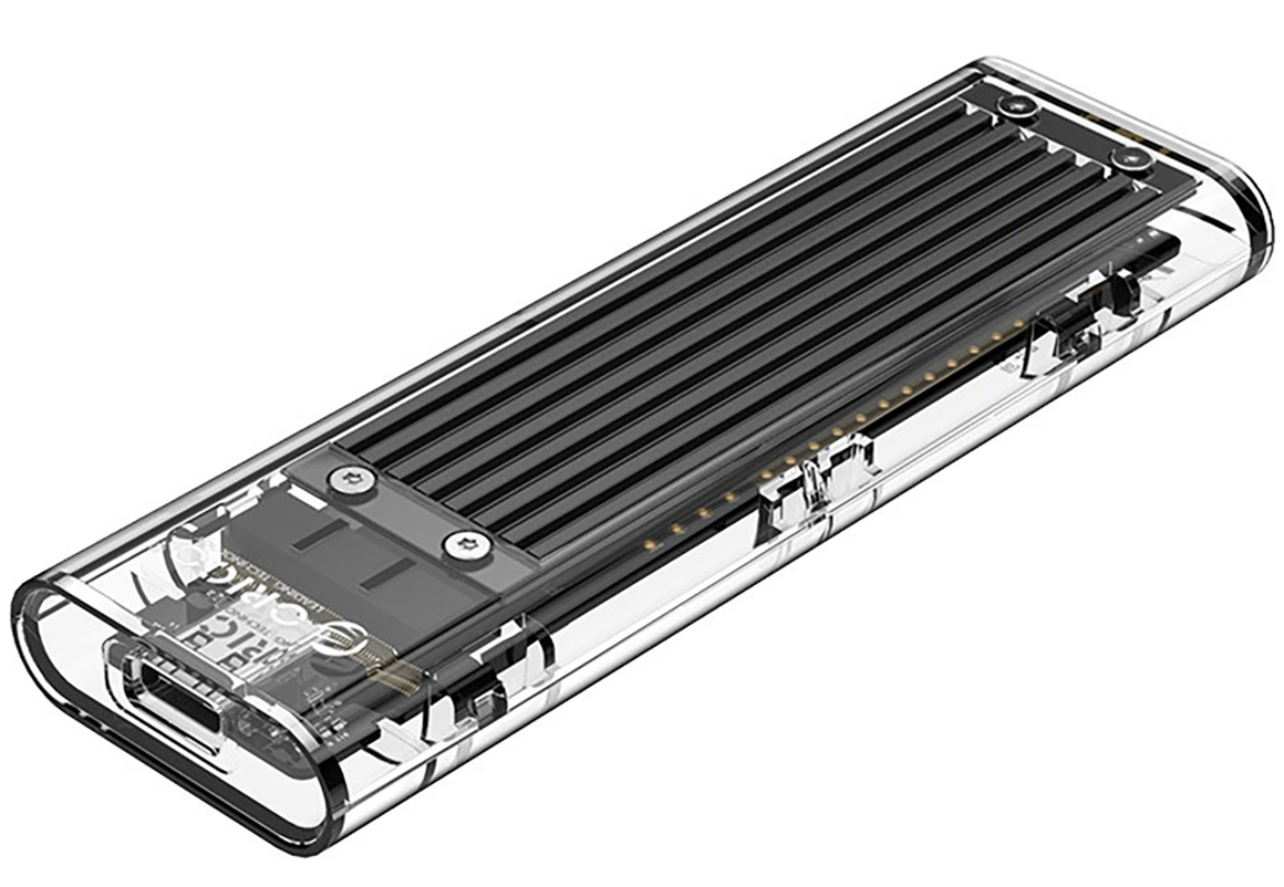 Orico TCM2-C3-kabinett for M.2 NVMe SSD, svart