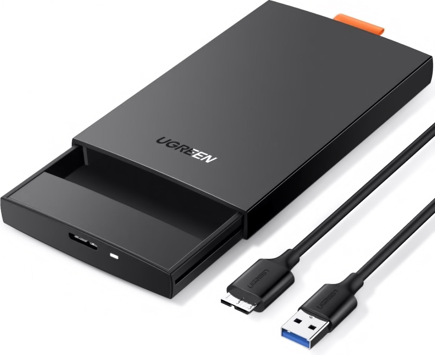 Rack UGREEN CM237 for HDD / SSD SATA 2,5 tommer, USB 3.0, svart 