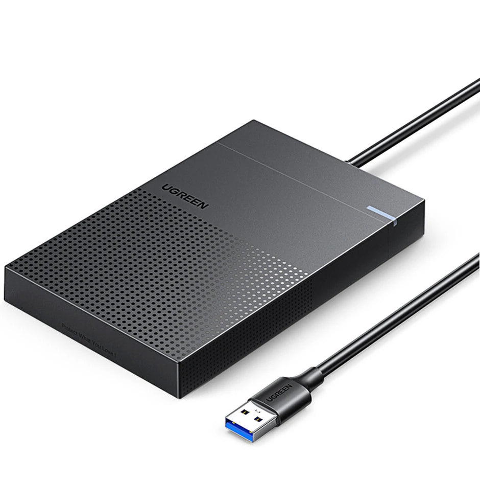 Rack UGREEN CM471 for HDD / SSD SATA 2,5 tommer, USB 3.0, svart 