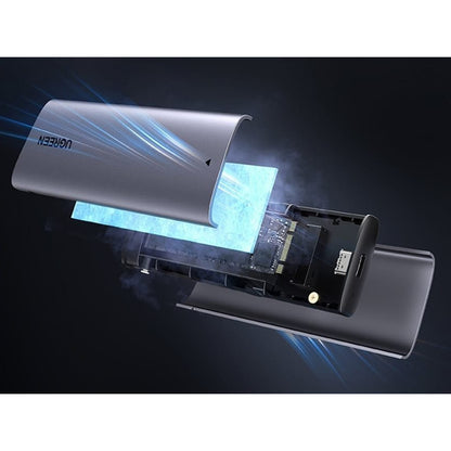 Rack UGREEN CM767 (15813) for SSD M.2 NVMe / NGFF, Grå