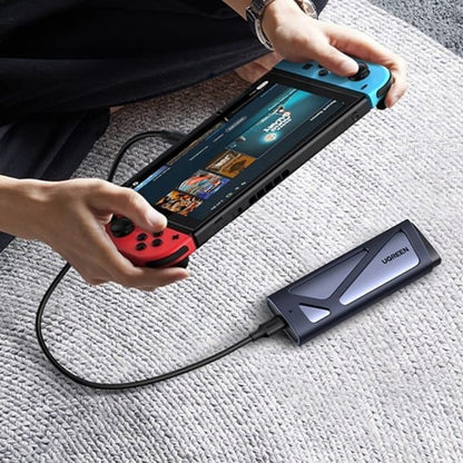 Rack UGREEN CM767 (15813) for SSD M.2 NVMe / NGFF, Grå