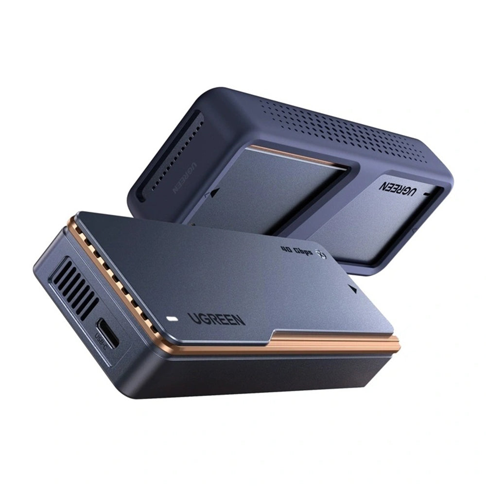 Rack UGREEN D703 (65727) for SSD M.2 NVMe, Svart