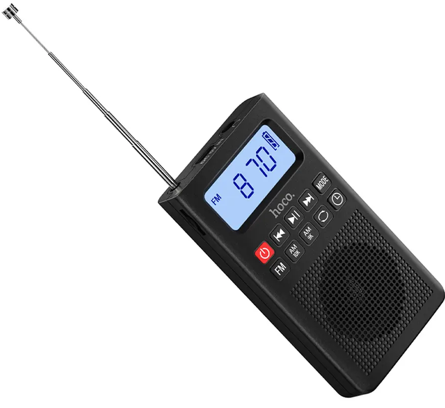 Bærbar Radio HOCO HI51, Svart