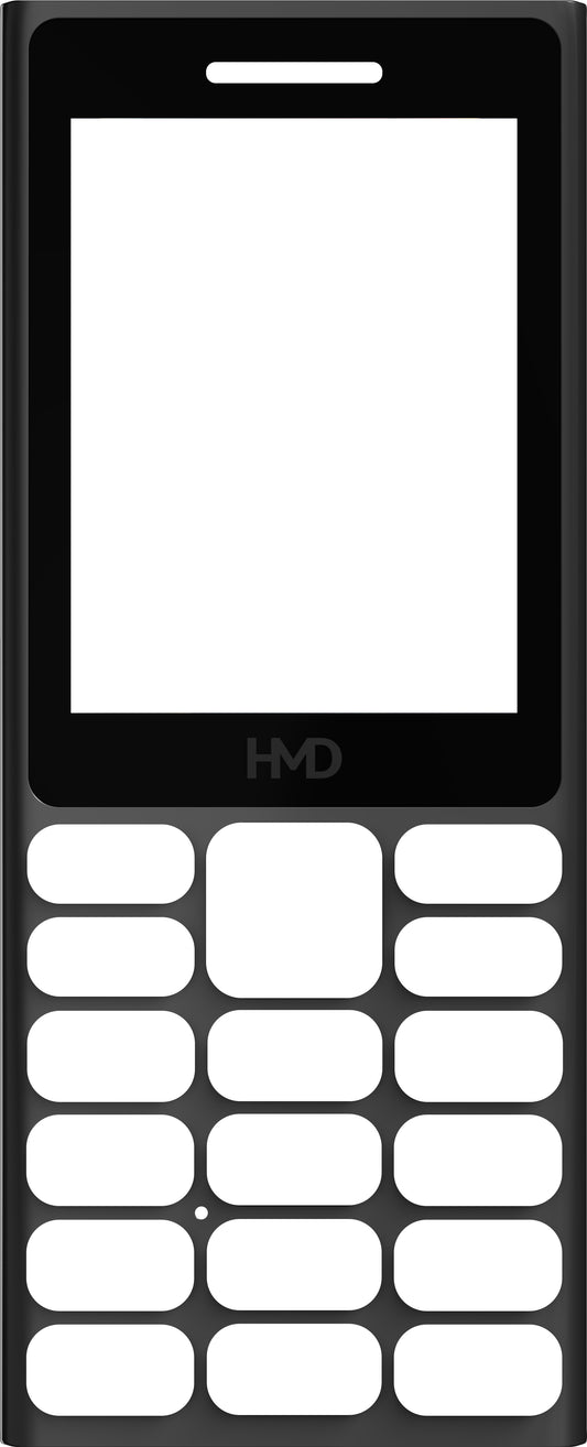 Frontdeksel for HMD 105 4G, Svart