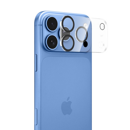 Bakre kamerabeskyttelsesramme Tech-Protect Cam Fit+ for Apple iPhone 18 Pro, Herdet glass, Transparent