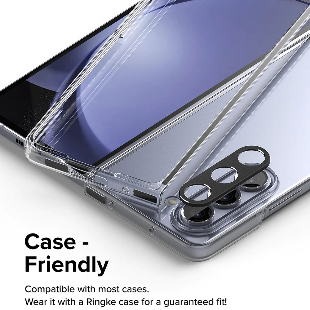 Ringke Styling bakre kameraramme for Samsung Galaxy Z Fold5 F946, Aluminium, Svart