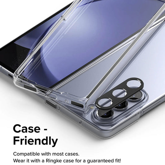 Ringke Styling bakre kameraramme for Samsung Galaxy Z Fold5 F946, Aluminium, Svart