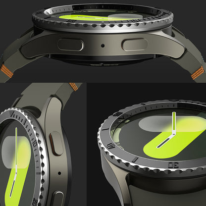 Ringke Premium Styling Beskyttelsesramme for Samsung Galaxy Watch7 40mm, Modell 3, Svart