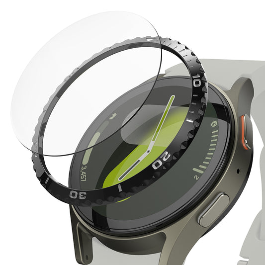 Ringke Styling beskyttelsesramme for Samsung Galaxy Watch7 40mm, Modell 6, Svart