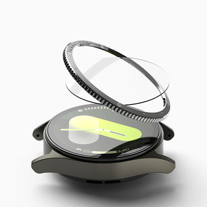 Ringke Styling beskyttelsesramme for Samsung Galaxy Watch7 40mm, Modell 7, Sølv