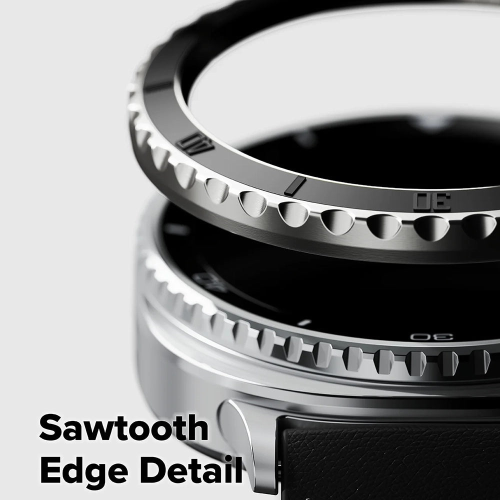 Ringke Premium Styling Beskyttelsesramme for Samsung Galaxy Watch8 Classic, Svart