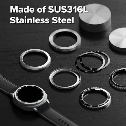 Ringke Premium Styling Beskyttelsesramme for Samsung Galaxy Watch8 Classic, Svart