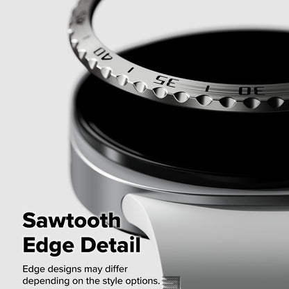 Ringke Inner Styling beskyttelsesramme for Samsung Galaxy Watch8 Classic, Svart