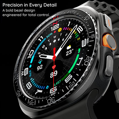 Spigen Tune Diver Beskyttelsesramme for Samsung Galaxy Watch Ultra2, Svart ACS11617