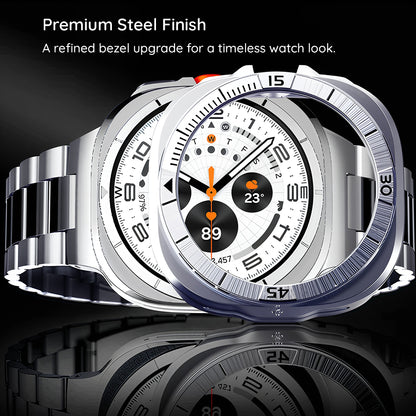 Spigen Tune Diver Beskyttelsesramme for Samsung Galaxy Watch Ultra2, Svart ACS11617