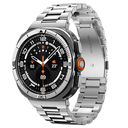 Spigen Tune Pilot Beskyttelsesramme for Samsung Galaxy Watch Ultra2, Sølv ACS11616
