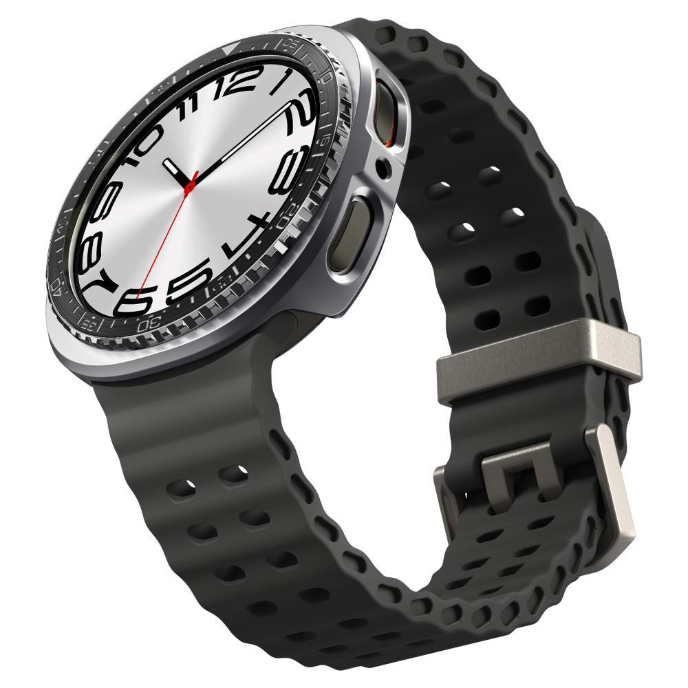 Spigen Tune Pro Diver beskyttelsesramme for Samsung Galaxy Watch8 44mm, Svart