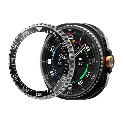 Spigen Tune Pro Diver Beskyttelsesramme for Samsung Galaxy Watch8 Classic, Svart