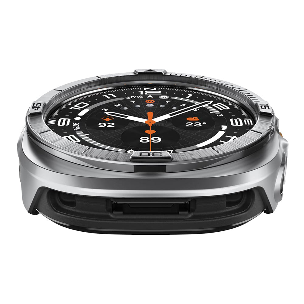 Spigen Tune Pro Pilot Beskyttelsesramme for Samsung Galaxy Watch Ultra2, Sølv ACS11618