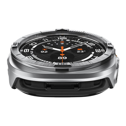 Spigen Tune Pro Pilot Beskyttelsesramme for Samsung Galaxy Watch Ultra2, Sølv ACS11618