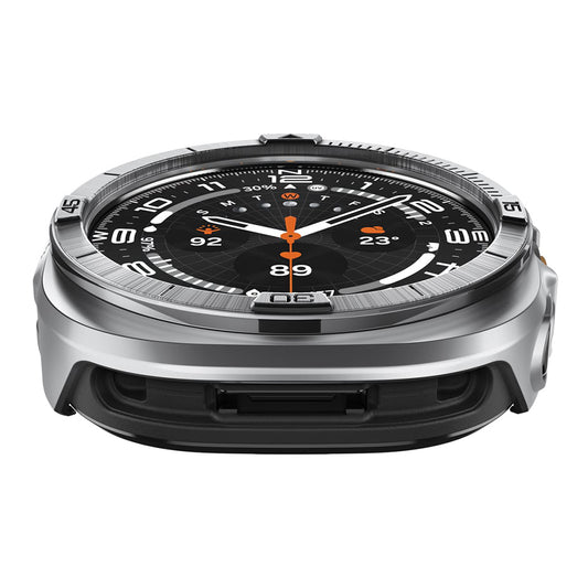Spigen Tune Pro Pilot Beskyttelsesramme for Samsung Galaxy Watch Ultra2, Sølv ACS11618