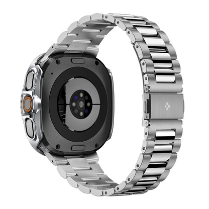 Spigen Tune Pro Pilot Beskyttelsesramme for Samsung Galaxy Watch Ultra2, Sølv ACS11618
