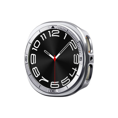 Spigen Tune Pro Pilot Beskyttelsesramme for Samsung Galaxy Watch8 44mm, Sølv ACS10011