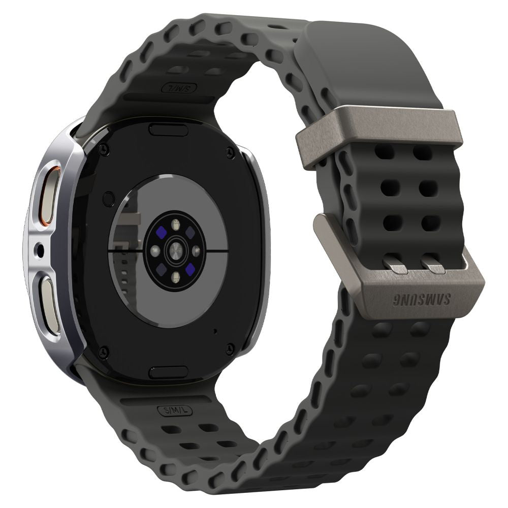 Spigen Tune Pro Pilot Beskyttelsesramme for Samsung Galaxy Watch8 44mm, Sølv ACS10011