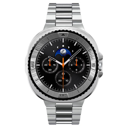 Spigen Tune Pro Pilot Beskyttelsesramme for Samsung Galaxy Watch8 Classic, Sølv