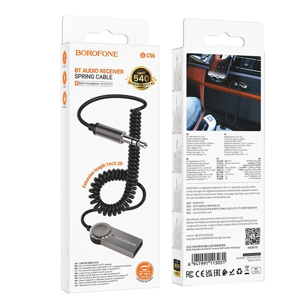 Bluetooth-mottaker Borofone BC56