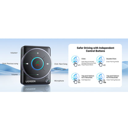 UGREEN CM723 Bluetooth-mottaker