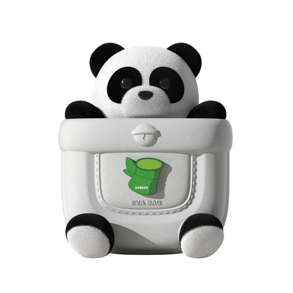 Ryggsekk Picocici Kids Panda K53, Flerfarget