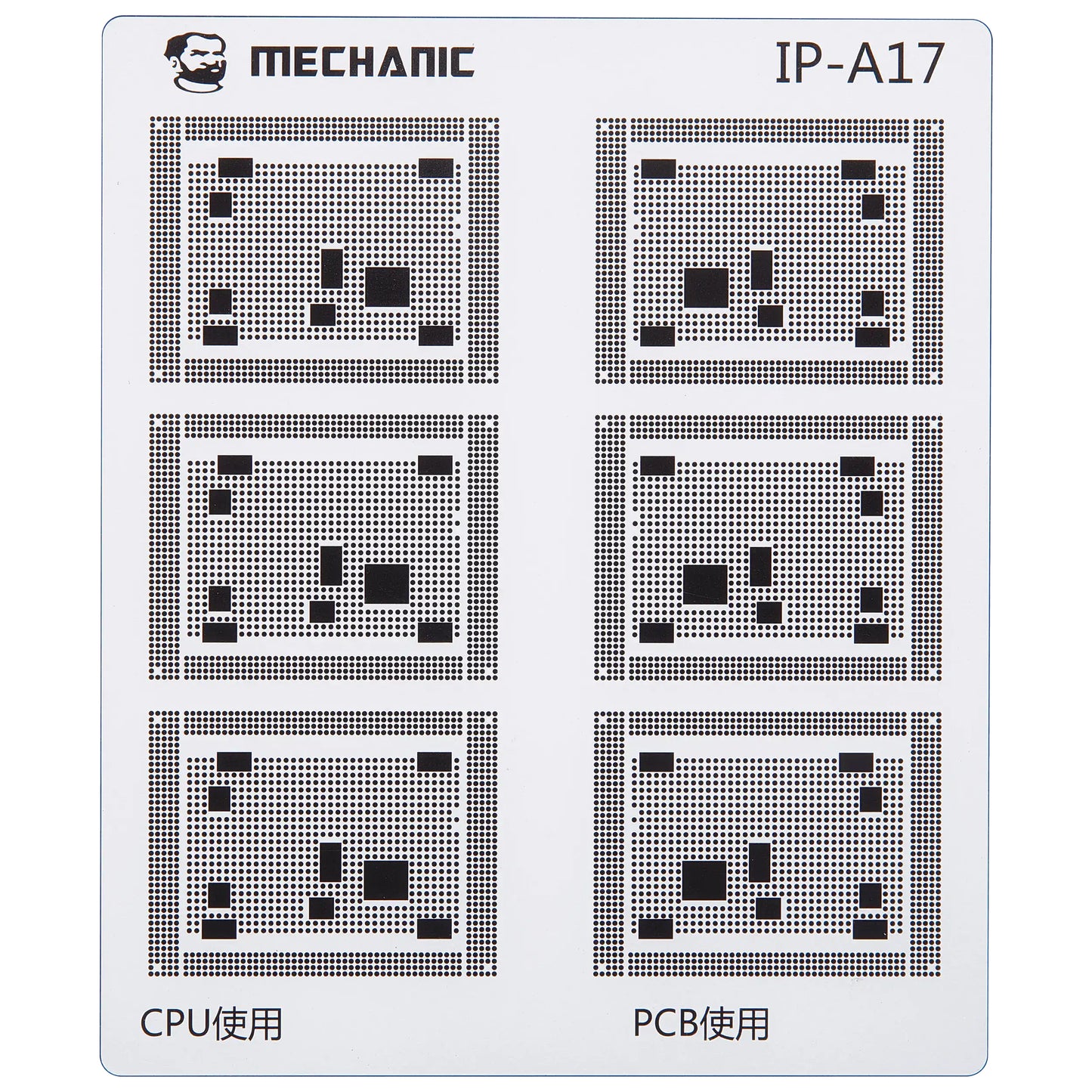 Mal for isolering av CI-baner Mechanic for Apple iPhone 6 - 16-serien