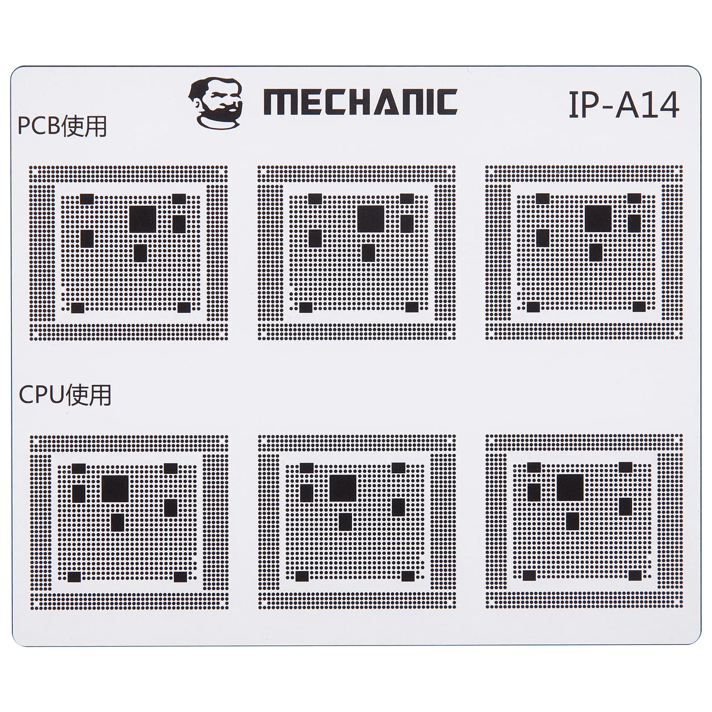 Mal for isolering av CI-baner Mechanic for Apple iPhone 6 - 16-serien