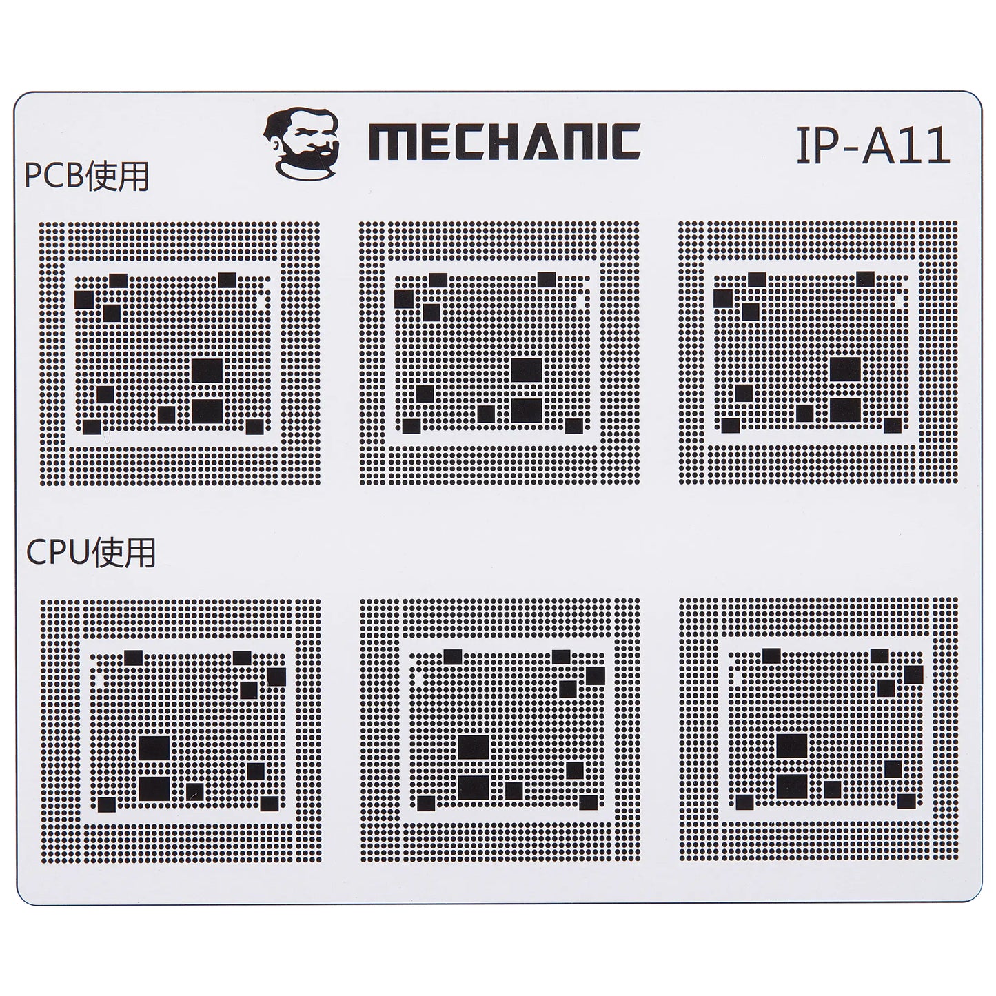 Mal for isolering av CI-baner Mechanic for Apple iPhone 6 - 16-serien