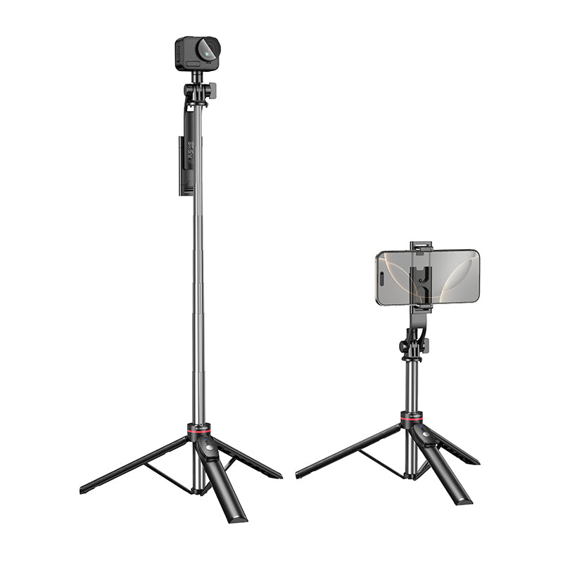 Selfie Stick Bluetooth Borofone BY15 Throne, 4,5 tommer - 7 tommer, Svart