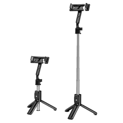 Selfie Stick Bluetooth Borofone BY14 Graceful, 4,5 tommer - 7 tommer, Svart