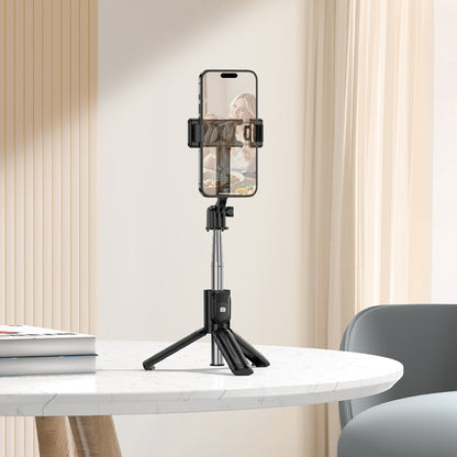 Selfie Stick Bluetooth Borofone BY14 Graceful, 4,5 tommer - 7 tommer, Svart