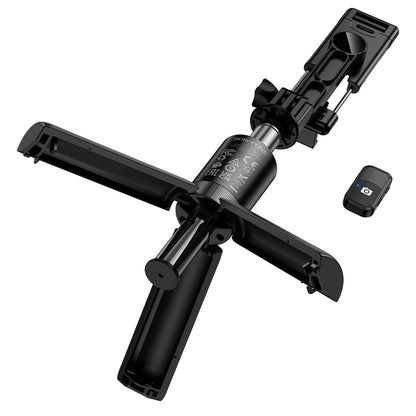 Selfie Stick Bluetooth Borofone BY14 Graceful, 4,5 tommer - 7 tommer, Svart