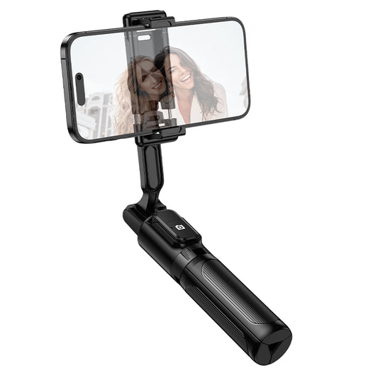 Selfie Stick Bluetooth Borofone BY14 Graceful, 4,5 tommer - 7 tommer, Svart