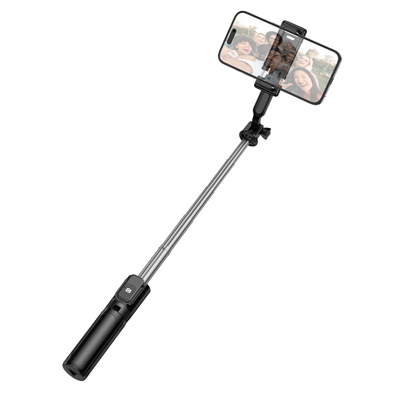 Selfie Stick Bluetooth Borofone BY14 Graceful, 4,5 tommer - 7 tommer, Svart