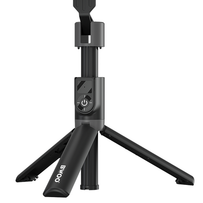 Selfie Stick Bluetooth BWOO BO-ZP14, Universal, Svart