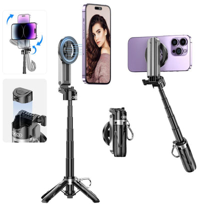 Selfie Stick Bluetooth XO Design SS22, Universal, Svart